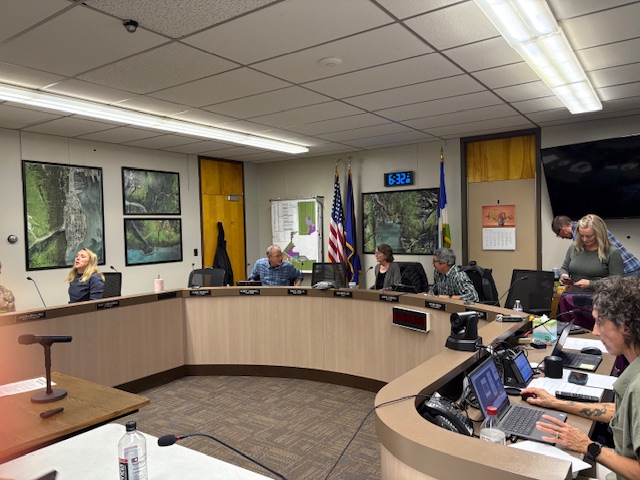 New council seated; land swap resolutions approved
