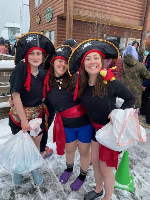 Seward’s Polar Bear Jump: Community spirit in icy conditions