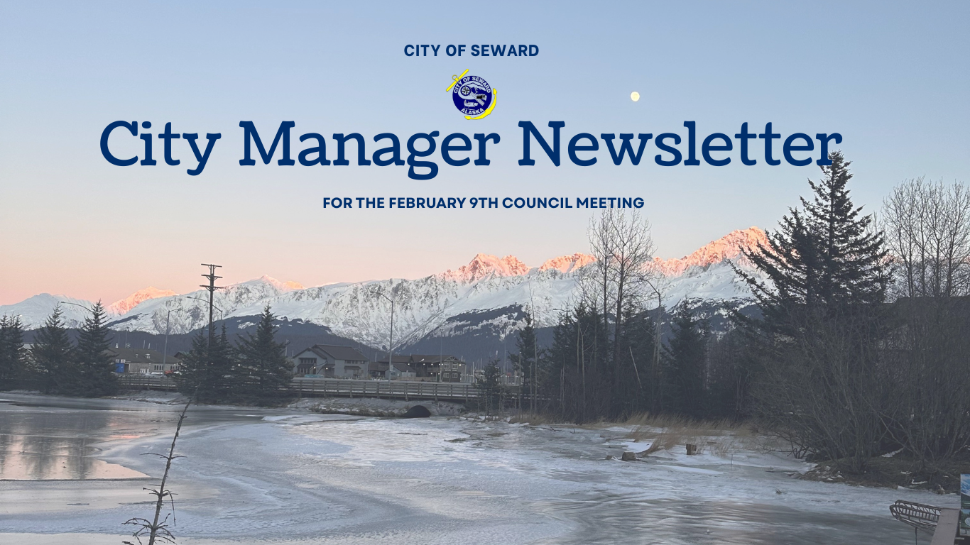 From the City Manager…