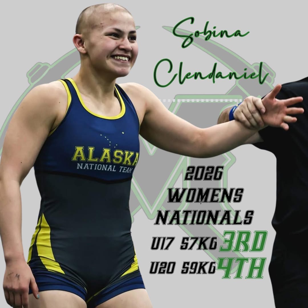 Seward’s Sobina Clendaniel: Pride of Alaska and rising star on the national wrestling stage