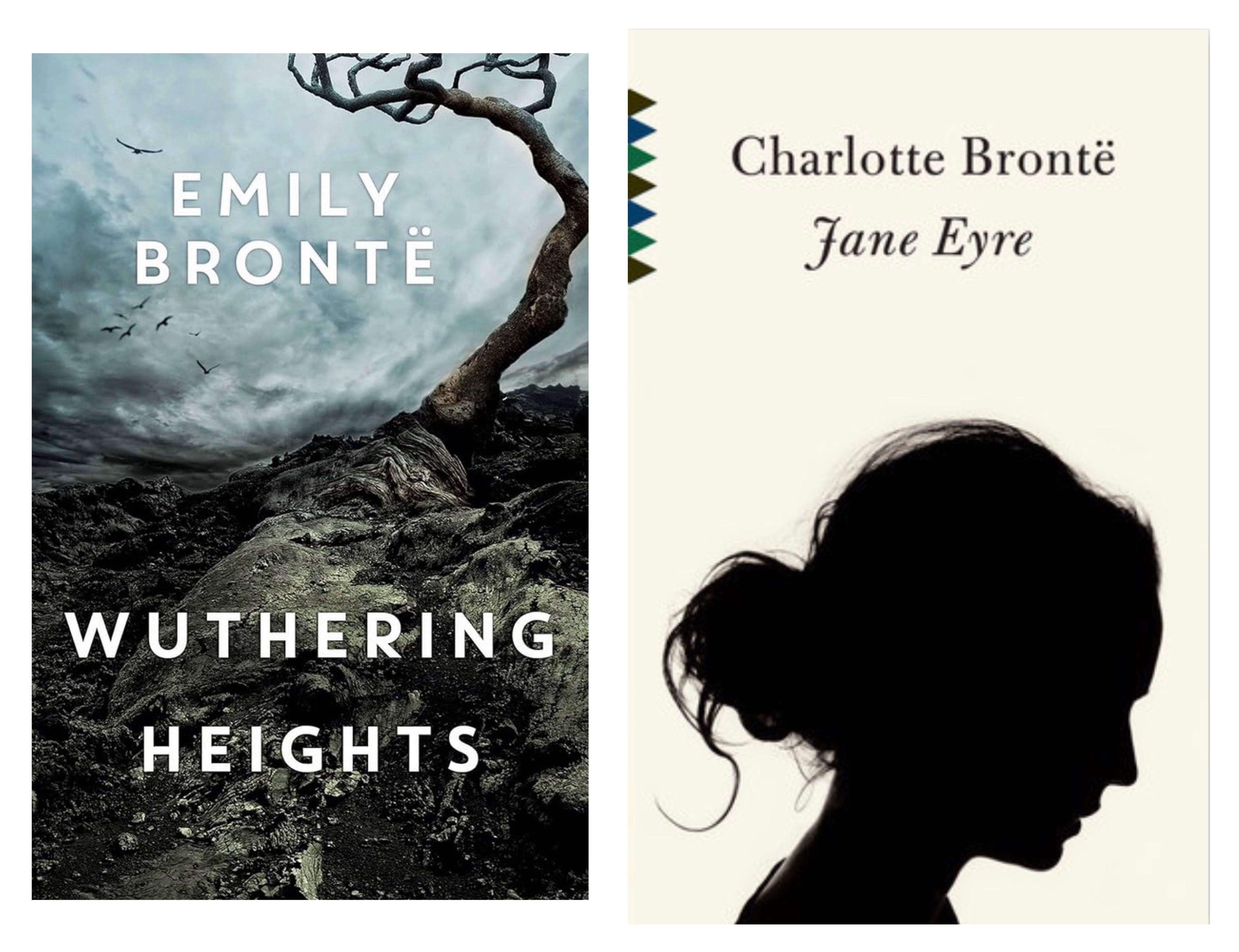 ‘Wuthering Heights’ by Emily Brontë and ‘Jane Eyre’ by Charlotte Brontë